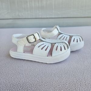 Keds Daphne Butterfly Fisherman Sandals Toddler SZ 5 White Hook & Loop